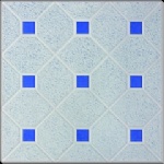 Artistic glazed tile