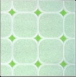 Artistic glazed tile