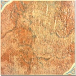 Rustic glazed tile
